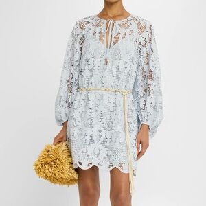 Zimmermann Coco Lace Long Sleeve Dress